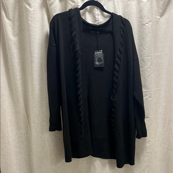 Simply Vera Black Knit Cardigan - Picture 1 of 1